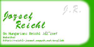 jozsef reichl business card